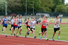 Boys under-15s 1500 metres, North Eastern Track and Fields Champs., Middlesbrough. Photo: David T. Hewitson/Sports for All Pics